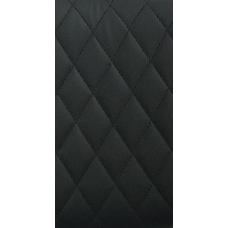 Silla de Oficina SAOKO en Madera Nogal y Piel color Negro
