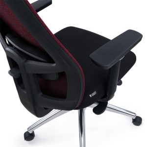 Silla de Oficina Ergonómica ASTRA LUX, Reposacabezas, En Negro