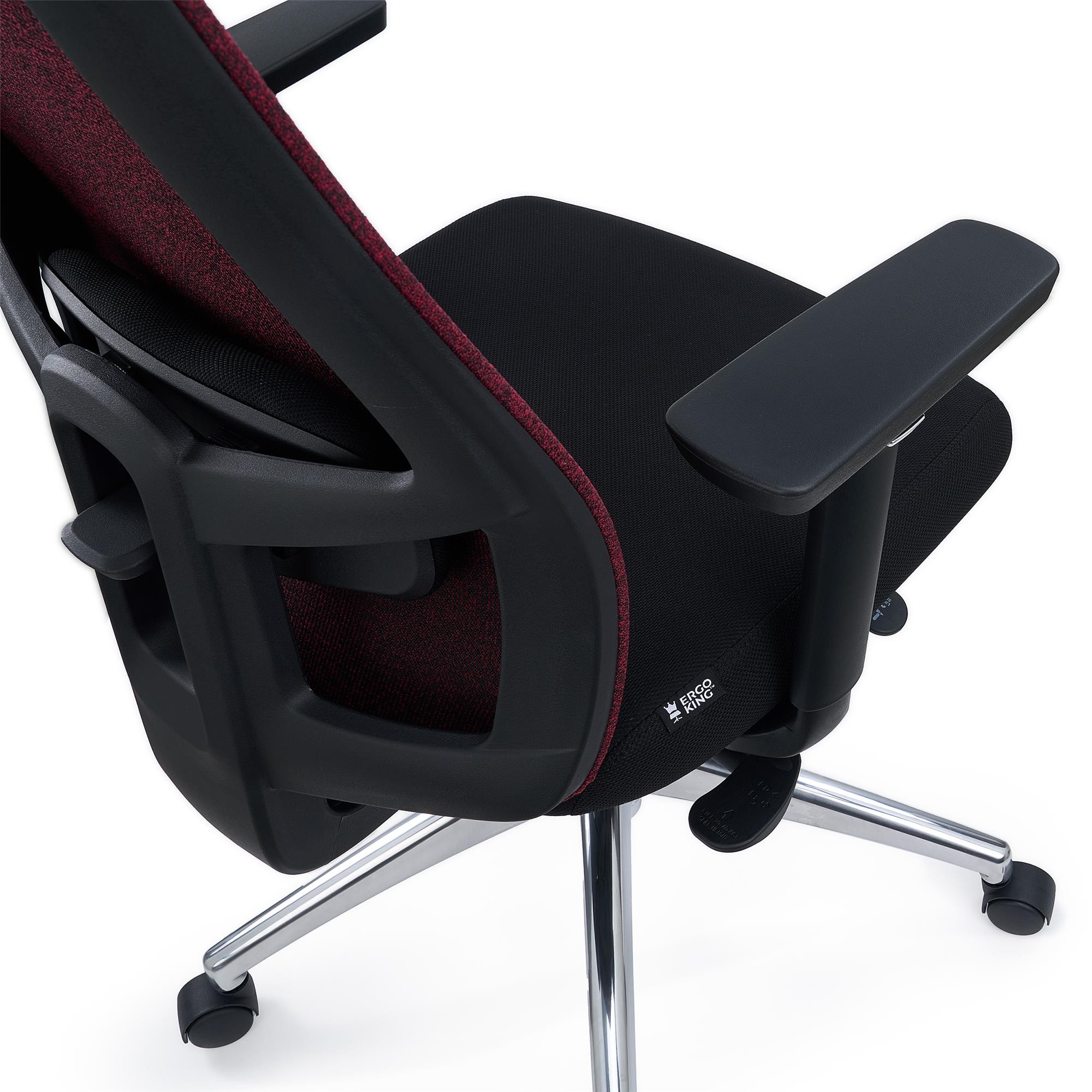 Silla Ergonómica ASTRA LUX, Reposacabezas, Asiento Ajuste Profundidad, Mecanismo Sincro, Uso 8H, Negro