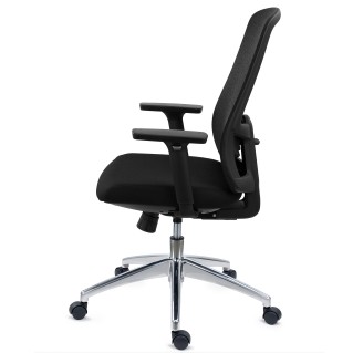 Silla de Oficina Ergonómica ASTRA, Uso Intensivo 8H, En Negro 2