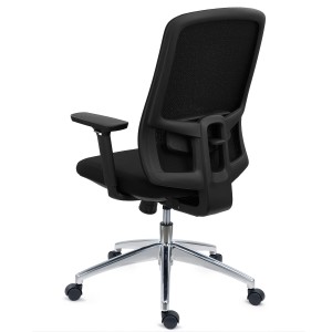 Silla de Oficina Ergonómica ASTRA, Uso Intensivo 8H, En Negro