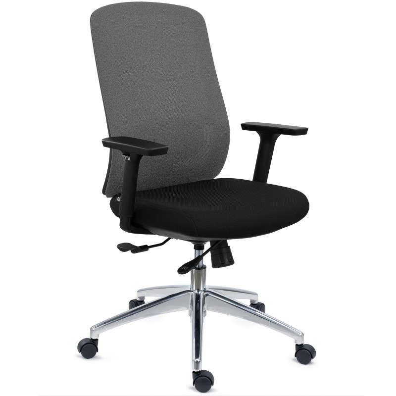 Silla de Oficina Ergonómica ASTRA, Uso Intensivo 8H, En Negro