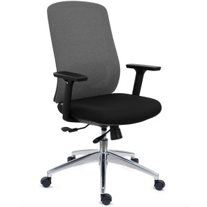 Silla de Oficina Ergonómica ASTRA, Uso Intensivo 8H, En Negro