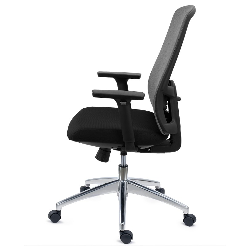 Silla de Oficina Ergonómica ASTRA, Uso Intensivo 8H, En Negro