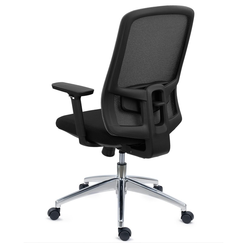 Silla de Oficina Ergonómica ASTRA, Uso Intensivo 8H, En Negro