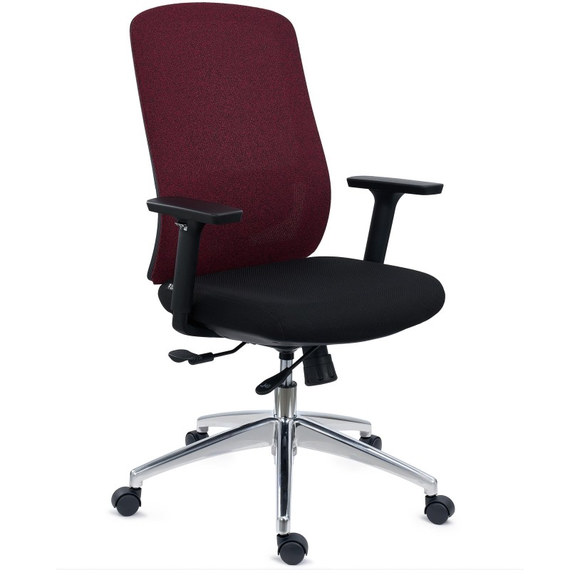 Silla de Oficina Ergonómica ASTRA, Uso Intensivo 8H, En Negro