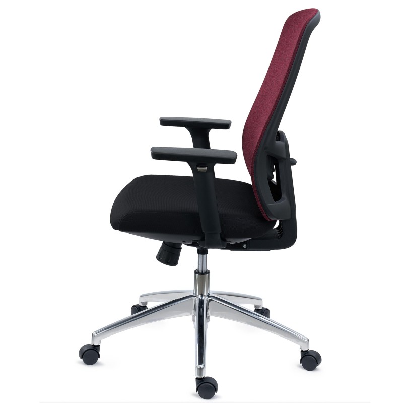 Silla de Oficina Ergonómica ASTRA, Uso Intensivo 8H, En Negro