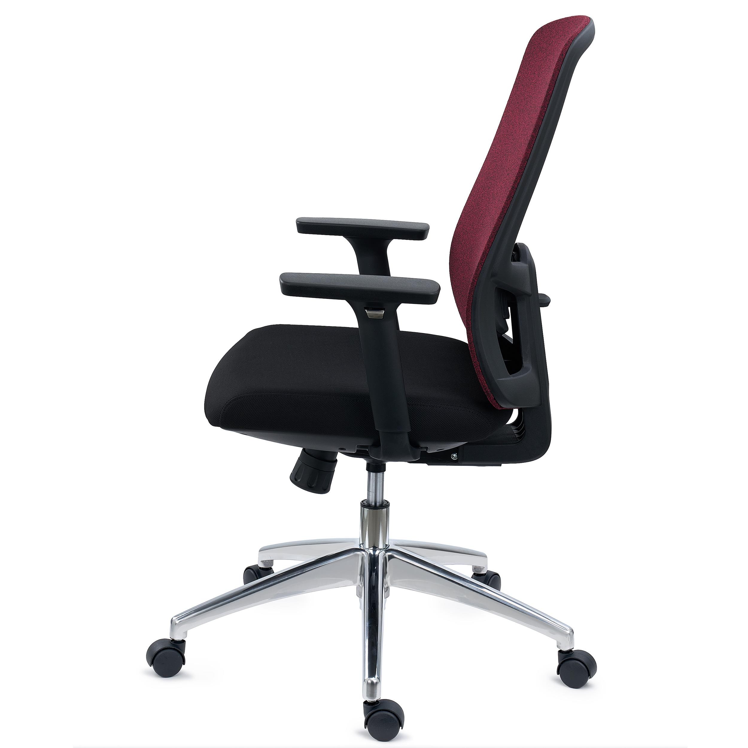 Silla Ergonómica ASTRA, Asiento Ajuste Profundidad, Mecanismo Sincro, Uso Intensivo 8H, Negro