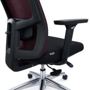 Silla de Oficina Ergonómica ASTRA, Uso Intensivo 8H, En Negro