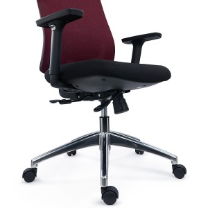 Silla de Oficina Ergonómica ASTRA, Uso Intensivo 8H, En Negro