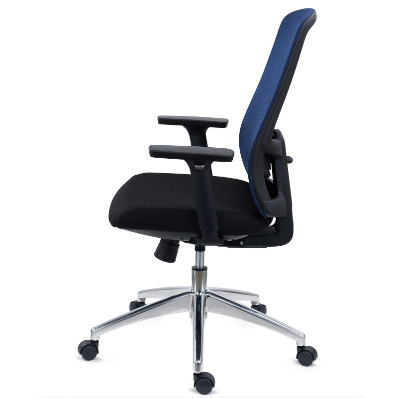 Silla de Oficina Ergonómica ASTRA, Uso Intensivo 8H, En Negro