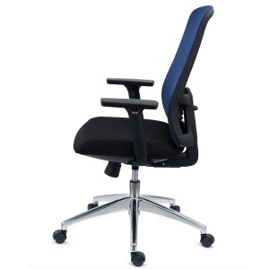 Silla de Oficina Ergonómica ASTRA, Uso Intensivo 8H, En Negro