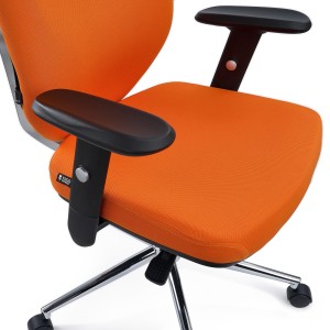 Silla de Oficina Ergonómica TRAFIC, Espuma Inyectada, Tela Negra