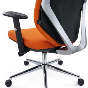 Silla de Oficina Ergonómica TRAFIC, Espuma Inyectada, Tela Negra