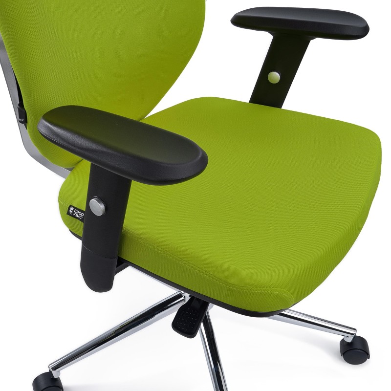 Silla de Oficina Ergonómica TRAFIC, Espuma Inyectada, Tela Negra