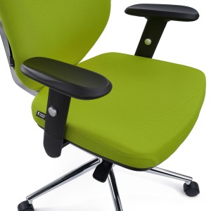 Silla de Oficina Ergonómica TRAFIC, Espuma Inyectada, Tela Negra