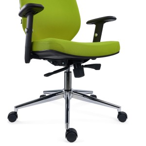 Silla de Oficina Ergonómica TRAFIC, Espuma Inyectada, Tela Negra