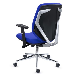 Silla de Oficina Ergonómica TRAFIC, Espuma Inyectada, Tela Negra