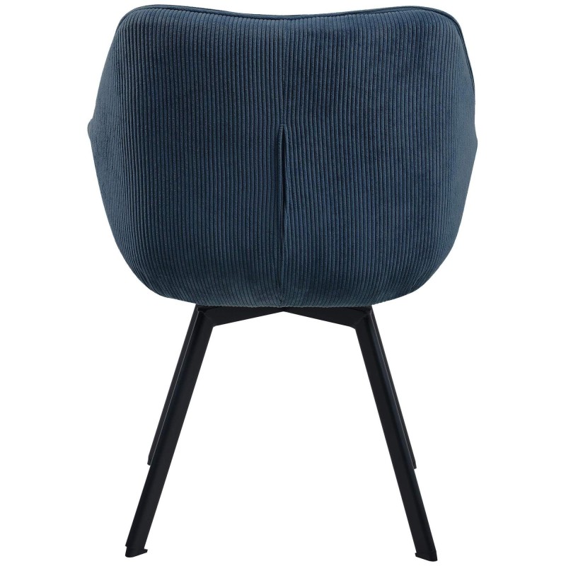 Silla de Confidente TAMMY, Giratoria, color Negro
