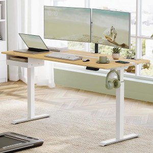 Mesa Ajustable EVEREST, Moderna y versátil, en color Blanco