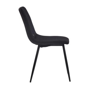 Silla de Confidente ROY, en tela color negro