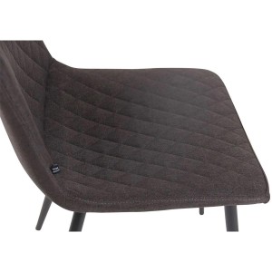 Silla de Confidente ROY, en tela color negro