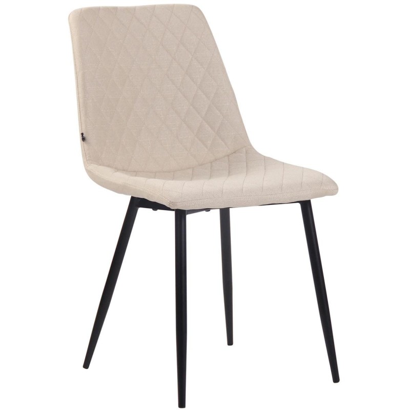Silla de Confidente ROY, en tela color negro