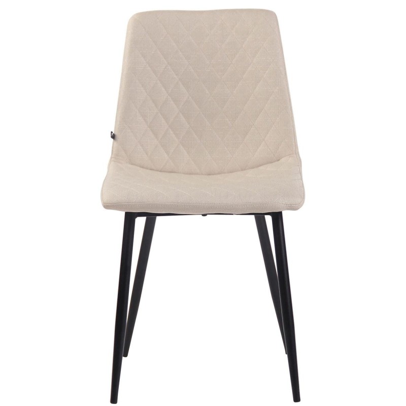 Silla de Confidente ROY, en tela color negro