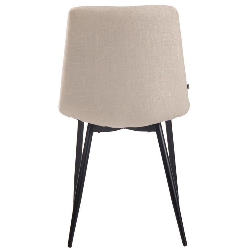 Silla de Confidente ROY, en tela color negro