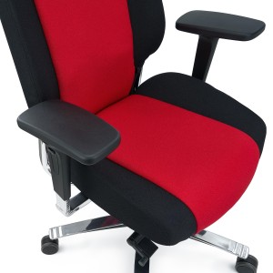 Silla de oficina ergonómica 24 horas, material viscoelástico, negro