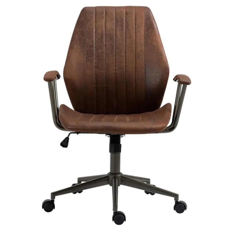 Silla de Oficina BAKIN en Piel Negra
