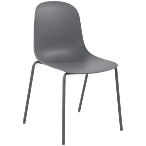 Funcional silla de confidente EMMA en color negro