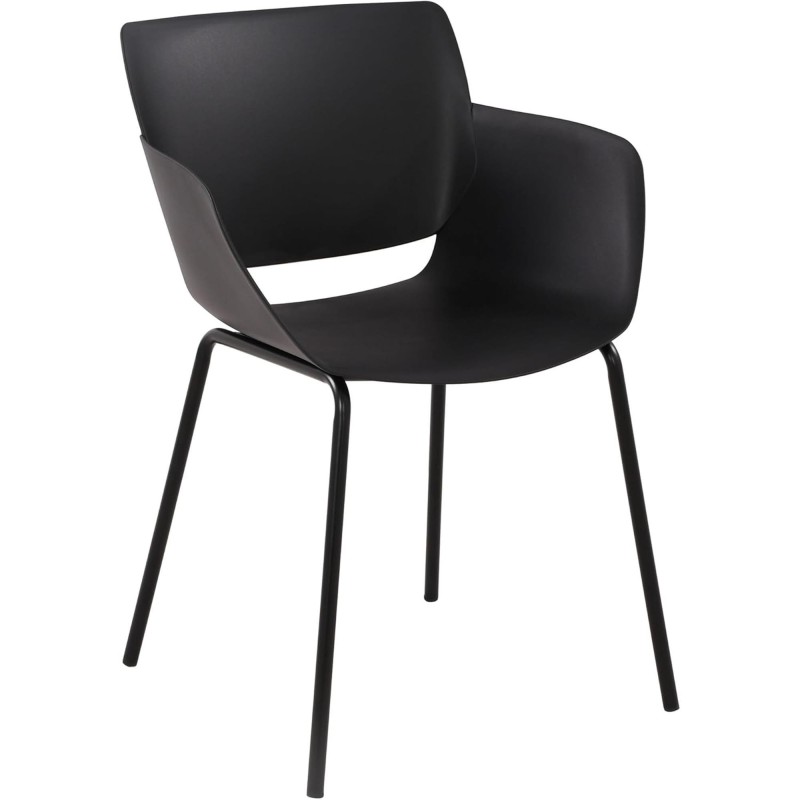 Silla de Confidente RIKO color Negro