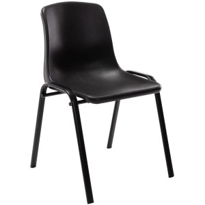 Silla de Confidente LEILA en color Negro