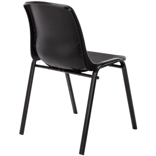 Silla de Confidente LEILA en color Negro 2