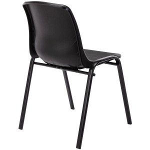 Silla de Confidente LEILA en color Negro