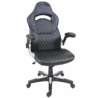 Silla Gaming PONS en Piel color Negro