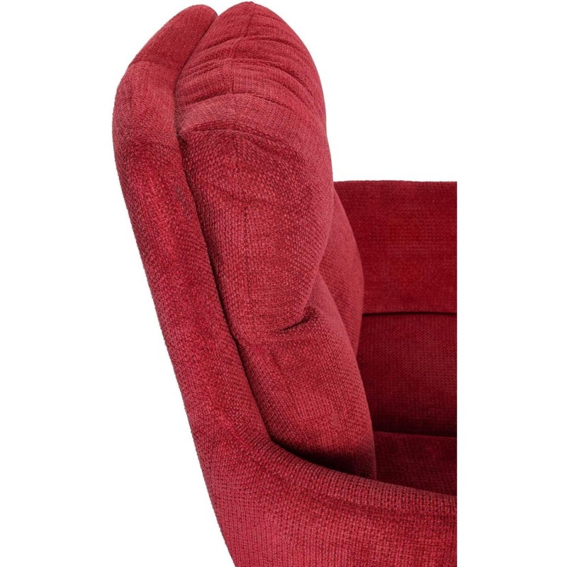 Silla de Confidente GLAM  en Tela color Negro
