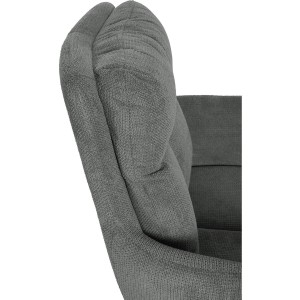 Silla de Confidente GLAM  en Tela color Negro