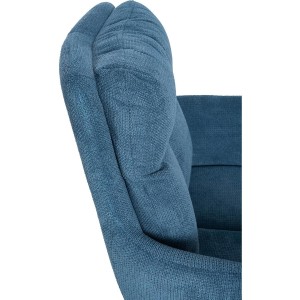 Silla de Confidente GLAM  en Tela color Negro