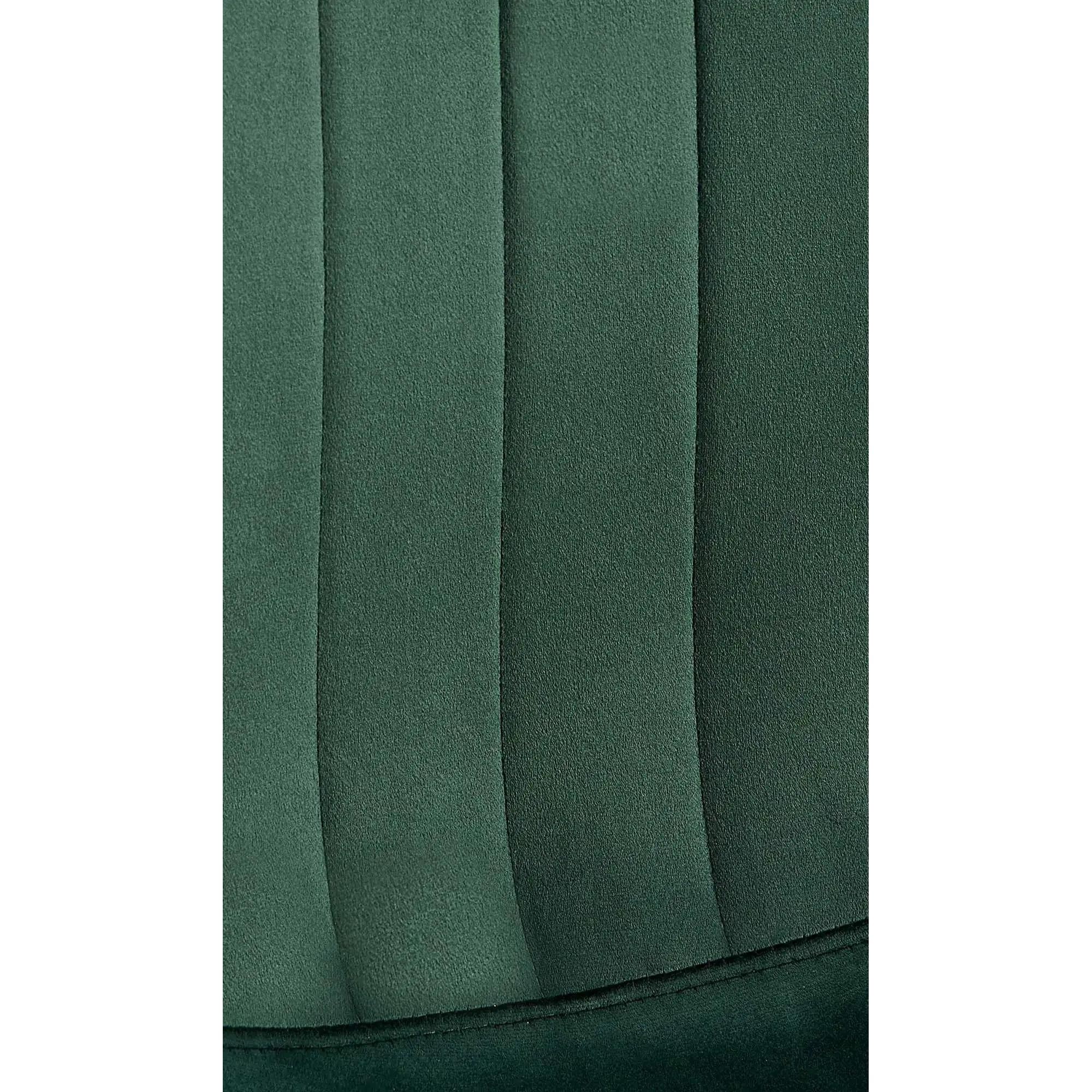 Silla de Confidente AMBRA, Diseño Moderno y Sofisticado, en Terciopelo color Negro