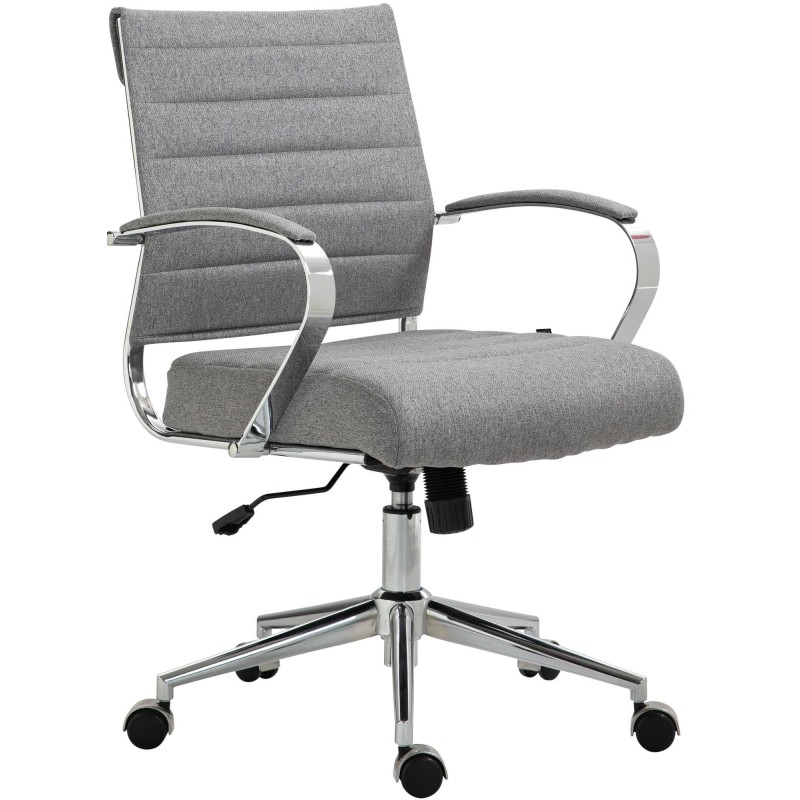 Silla de Oficina EVERY en Tela color Marrón