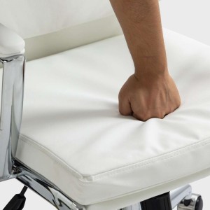 Silla de Oficina TODRA, en Piel, Color Negro