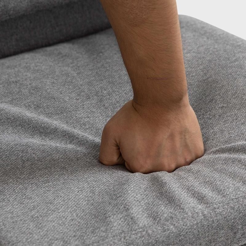 Silla de Oficina TODRA, en Tela, Color Gris oscuro