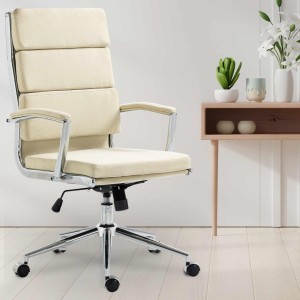 Silla de Oficina TODRA, en Tela, Color Gris oscuro