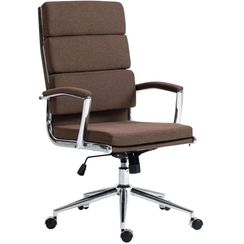Silla de Oficina TODRA, en Tela, Color Gris oscuro