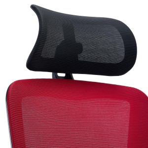Silla Ergonómica SUPRA, Reposacabezas, Negro