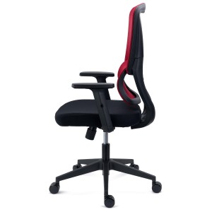 Silla Ergonómica SUPRA, Soporte Lumbar Adaptativo, Negro