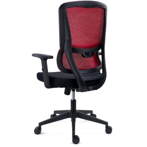 Silla Ergonómica SUPRA, Soporte Lumbar Adaptativo, Negro