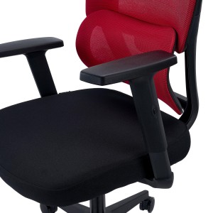Silla Ergonómica SUPRA, Soporte Lumbar Adaptativo, Negro